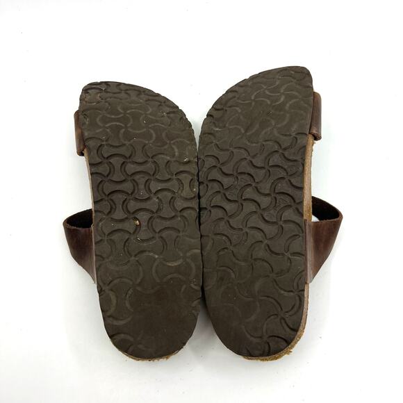 Birkenstock Larisa Brown Leather Sandals Women's 9 US - Picture 8 of 9